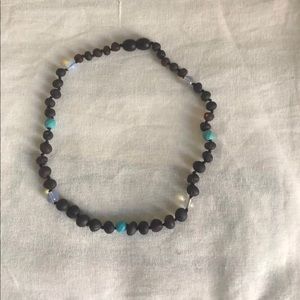 Amber teething necklace